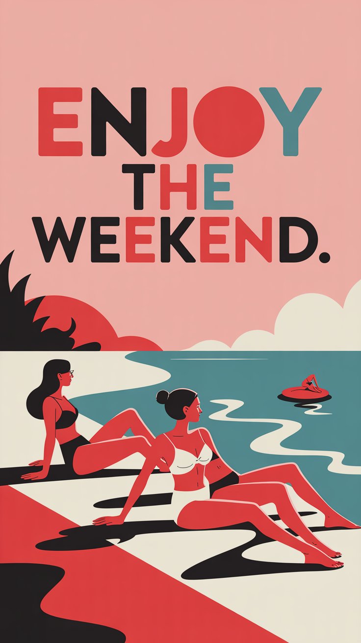 Floating Background Poster