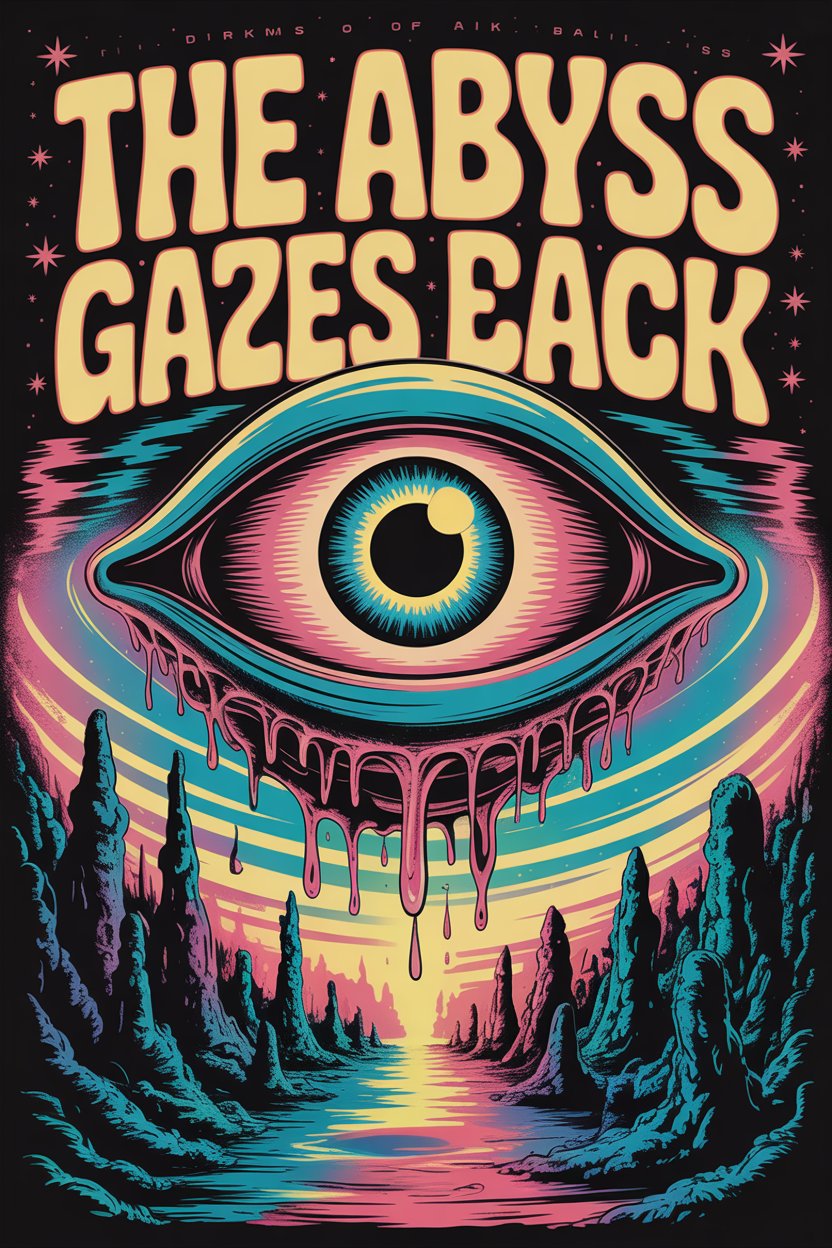 Floating Background Poster